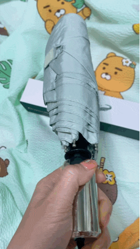 화사한 민트 컬러! 크로커다일 3단 하이엔드 고정 전자동 우산 화사한 민트 컬러! 크로커다일 3단 하이엔드 고정 전자동 우산