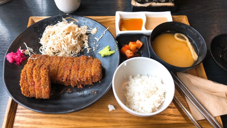  [후기] 천안 신부동 규카츠집 이자와 - 나는 종종 혼자 규카츠를 먹어.. 그것도 많이..