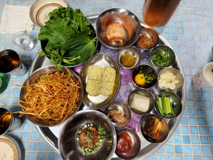  잠수교집 문래, 문래동 창작촌 감성의 루프탑 냉삼 맛집!!