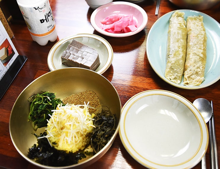 봉평 메밀국수 맛집, 수제 메밀묵이 맛있는 휘닉스평창 근처 메밀꽃향기