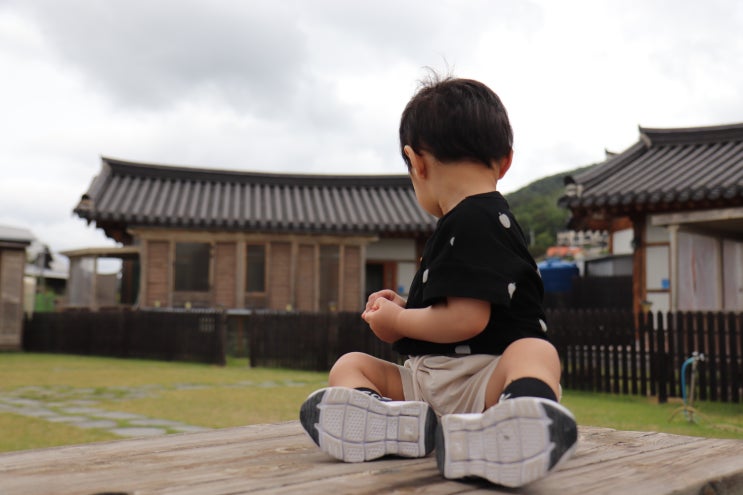  경주 키즈풀빌라 펜션추천 온마루, 비가와도 좋았던 한옥 독채