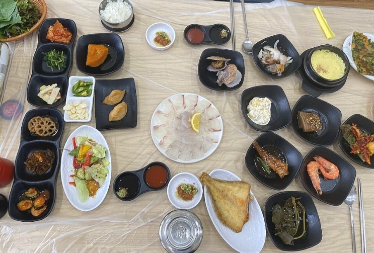  [경남 거제]거제 여행 가성비 맛집/회정식이 저렴하고 푸짐한 맛집! 정가네!