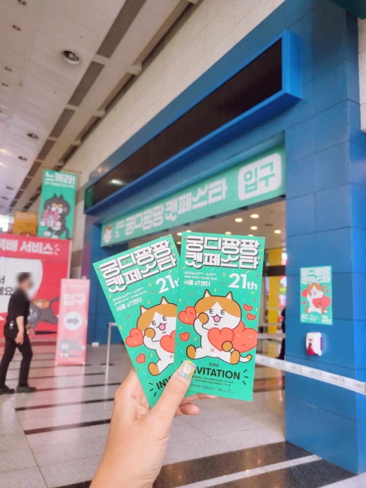  서울 양재 궁팡 2022 궁디팡팡캣페스타 후기 at센터 주차 팁