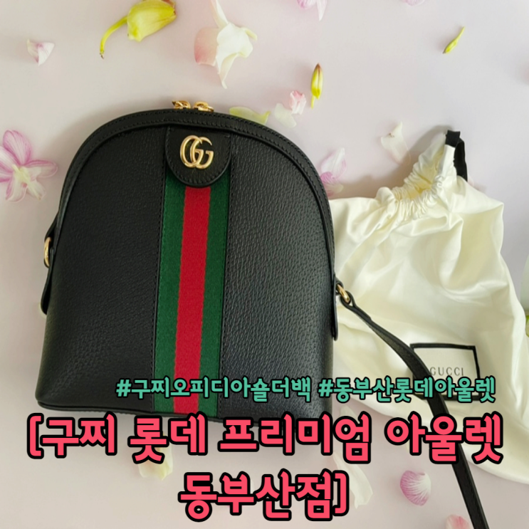  구찌 오피디아 숄더백 동부산 롯데 아울렛