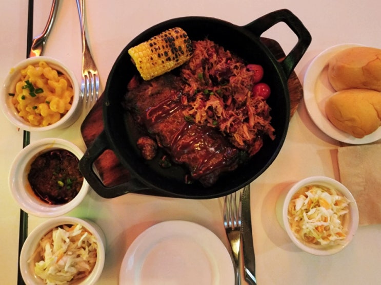  합정 바베큐 맛집 뉴욕아파트먼트 합정점에서 브런치