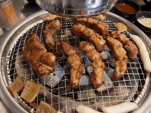  노원역 갈비 맛집 : 쪽갈비 대통령 (양념쪽갈비/주먹밥/잔치국수)