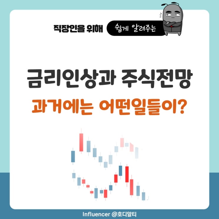  금리인상과 주식전망, 과거의 흐름은?