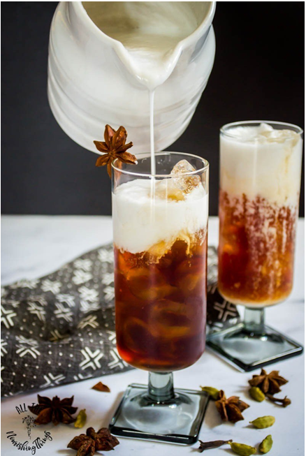  태국식 키토아이스티 (Easy Keto MCT Oil Thai Iced Tea)