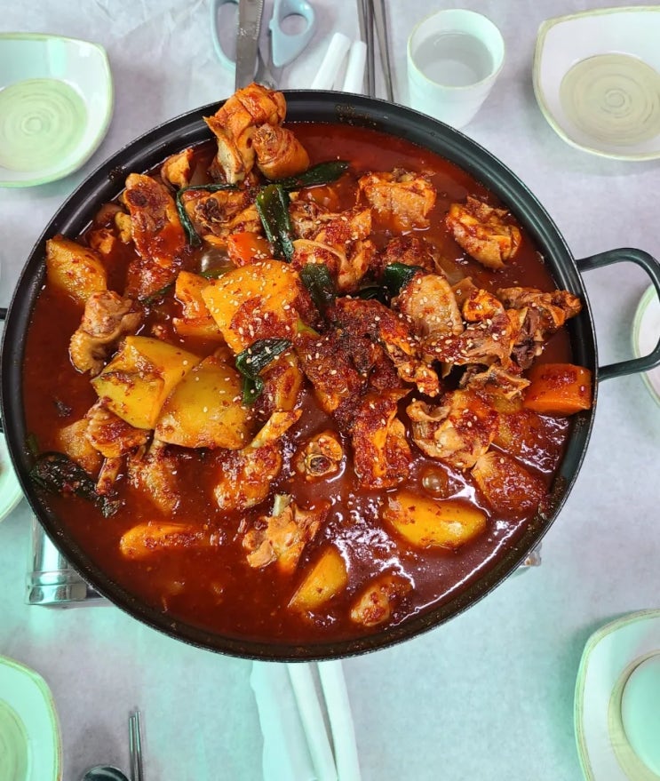  부안의 맛집 "호박 가든"에서 맛있는 식사를 하다.