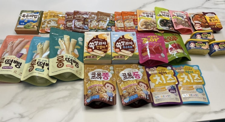아이배냇 배냇밀 타임세일 특가로 겟 유아 간식 식품 등등 후기