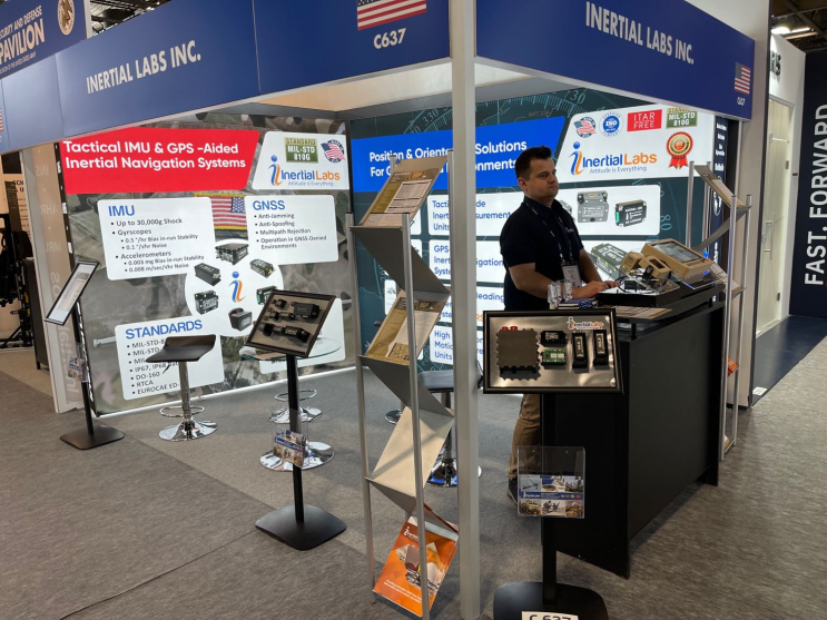  [소식] 미국 Inertial Labs사, EUROSATORY 전시회 참가 #3