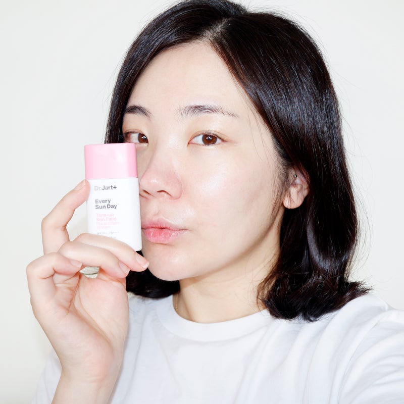 안심차단더마자차 자외선차단제 : 닥터자르트 핑크 톤업 선크림 추천