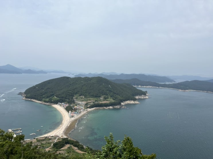 통영의 작은 제주도 ‘비진도’ 여행지 추천 / 비진도 외항 ~ 미인도 전망대 가는 법