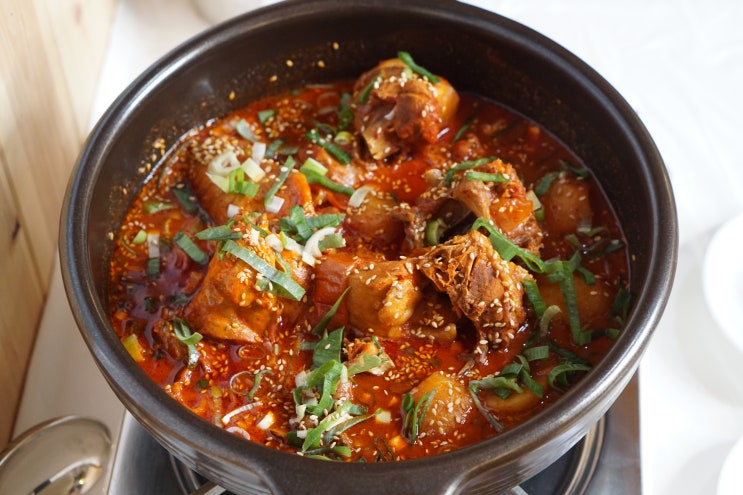  평창 맛집 감자네 / 토종닭도리탕, 돌솥곤드레밥