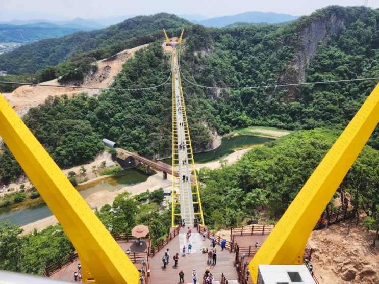 원주 가볼만한곳 소금산출렁다리 잔도길 울렁다리 힘들지만 풍경 대만족