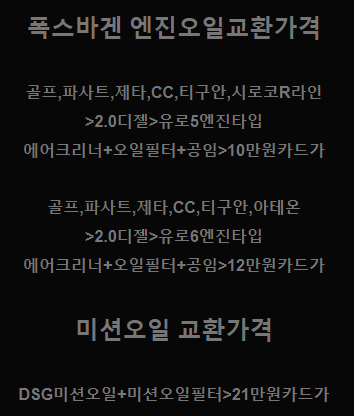  파사트 TSI  2.0 첫 미션오일 교체 (65000km) - 다스아우토 간단 후기