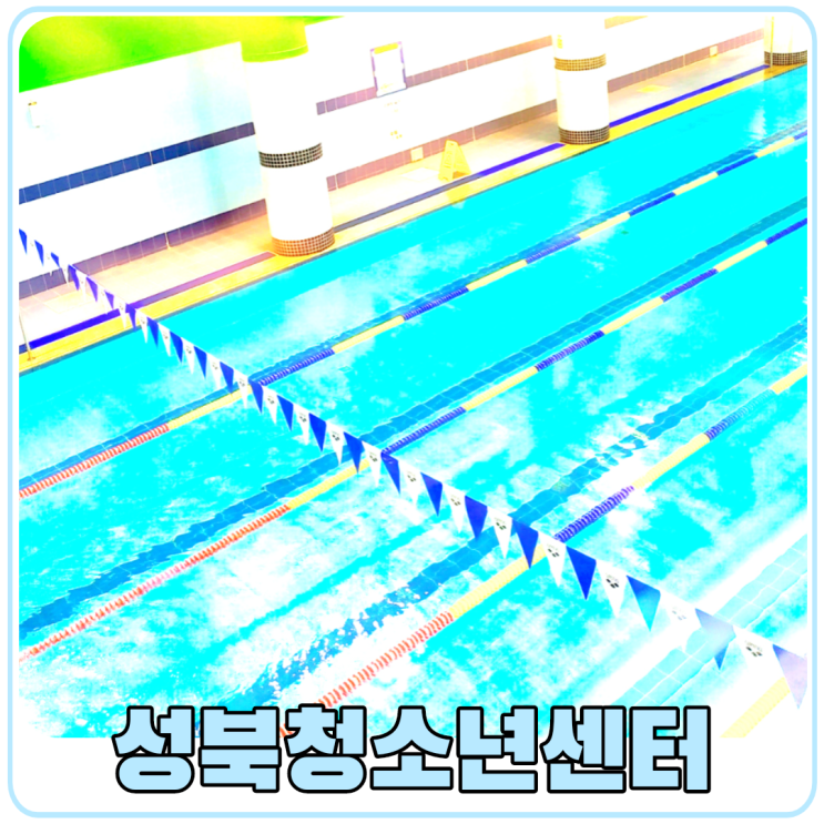 시립 성북 청소년센터 수영장 등록했어요.