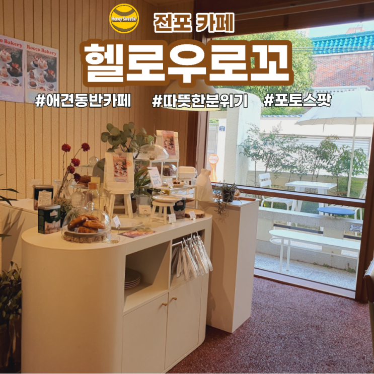  [전포 카페] 따땃한 감성의 애견 동반 카페 '헬로우로꼬'