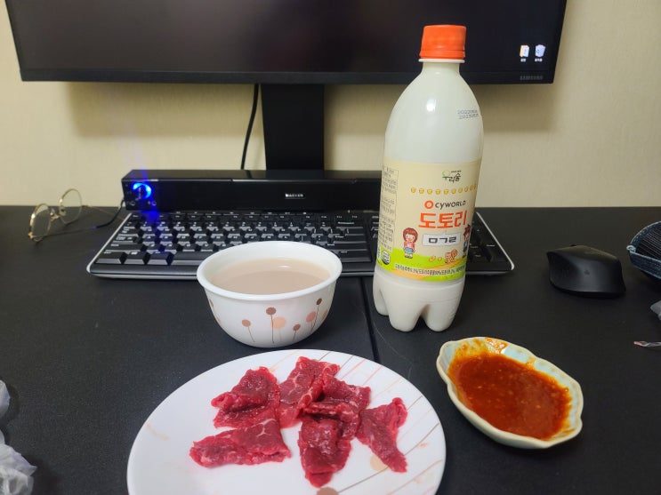  [막걸리 리뷰] 싸이월드 도토리 ㅁㄱㄹ(막걸리)