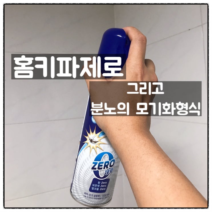  홈키파 제로 500ml 3개입 이마트구입 리뷰 분노의 모기 화형식