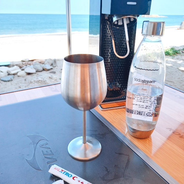  탄산수 제조기 소다스트림 리소스 Re-Source Sodastream_소다스트림 탄산 실린더 교체 방법  ft. 차박노지캠핑