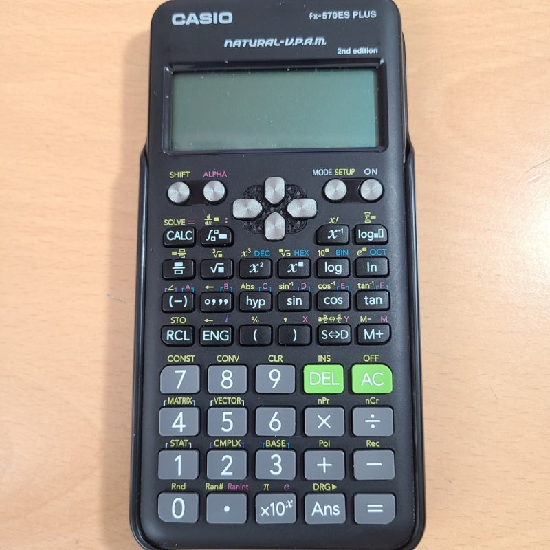 공학 계산기 리뷰 (fx-9860 g2, Ti-nspire cx2 cas fx 570es plus)