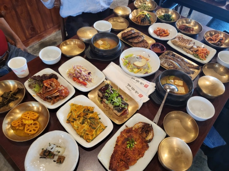  일산한정식/윤세원의 일송정 점심특선 후기
