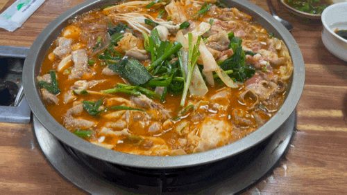 지동시장맛집 지동시장순대타운 차돌소곱창전골 찐였던 전라도집