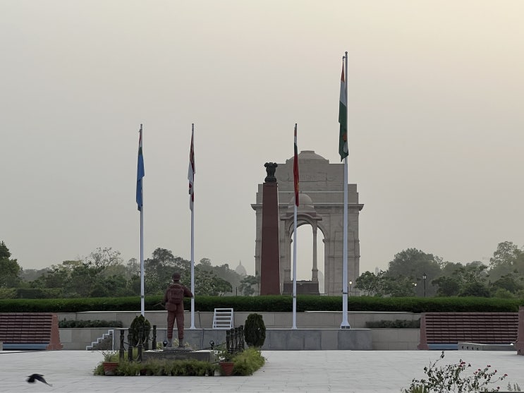  인도 델리, 뉴델리 여행 인도문(Indian gate)과 현지인들이 가는 카레 맛집