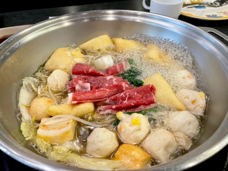  김포 풍무동 샤브샤브 맛집 소담촌. 유아 놀이방이 있어 아이랑 외식하기 좋은 곳.