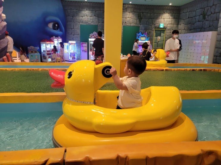 구파발역 롯데몰 대형 키즈카페 "볼베어파크" 은평점 13개월 아기가 가장 좋아하는 놀이기구는?