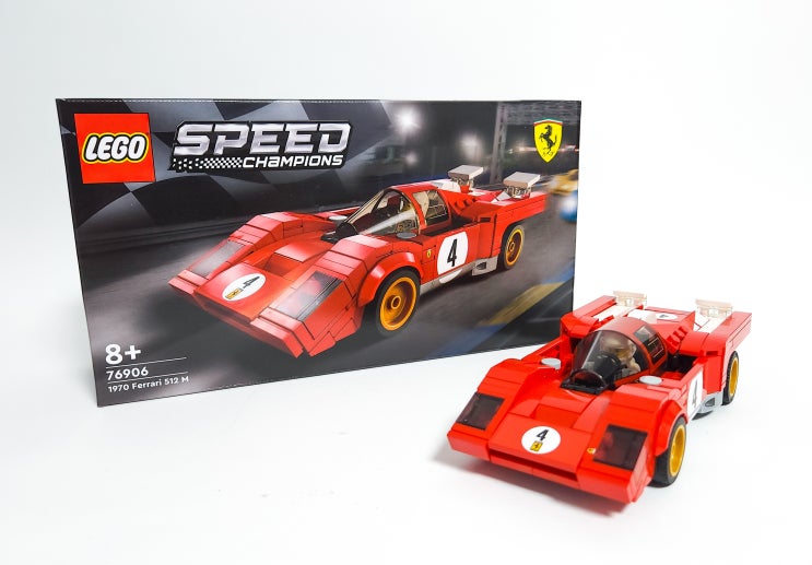 레고 스피드챔피언 76906 - 1970 페라리 512M 레고 스피드챔피언 76906 - 1970 페라리 512M
