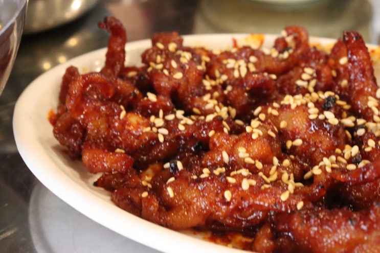  매콤함이 좋은 수영역 닭발 맛집 :: 베테랑얼큰이