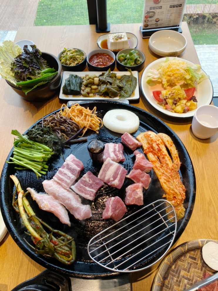  시흥 은계 진솥 솥뚜겅 고기 ,가족끼리 식사하기 좋은공간