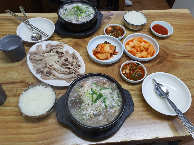 [내돈내산]안산 상록수 순대국밥 맛집/시골순대