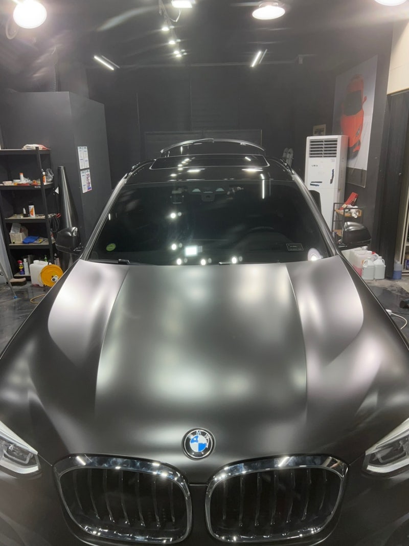 인천 계양구 / 전체랩핑 사틴블랙 / BMW / X3