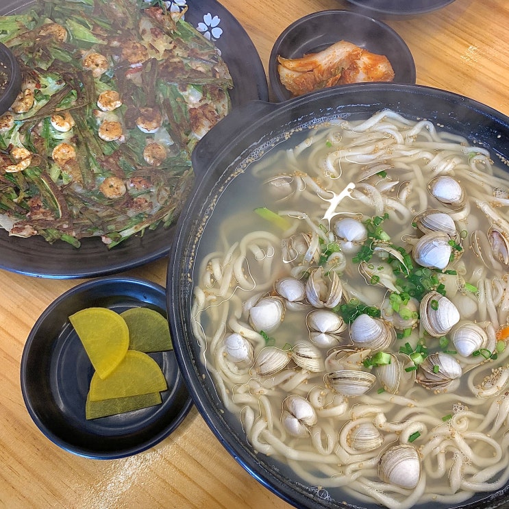  거제 장승포 칼국수 맛집 거장물총칼국수, 동죽칼국수는 역시 거장물총칼국수지!