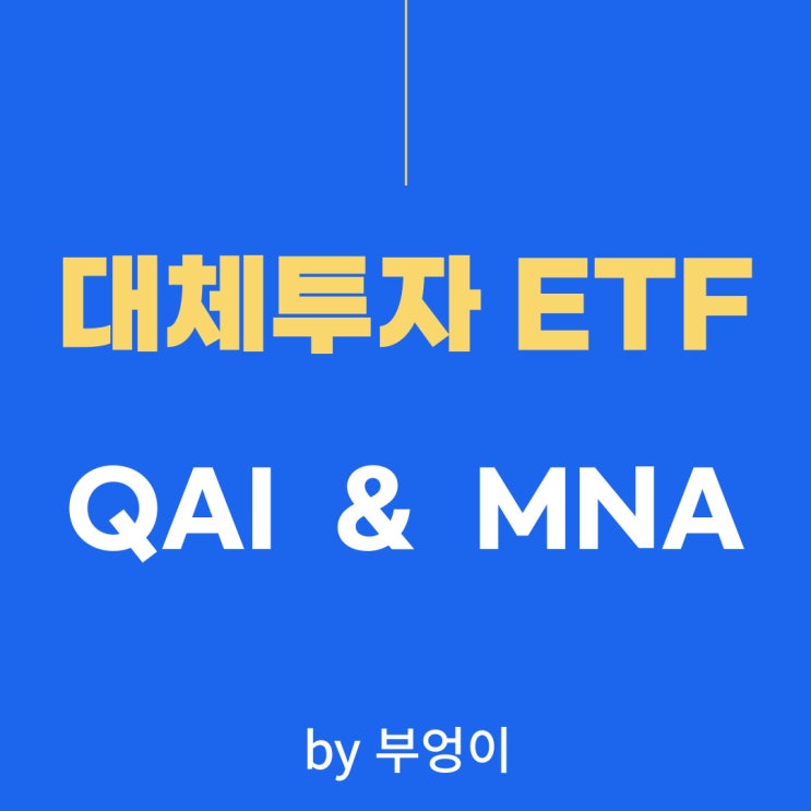미국 대체투자 ETF - QAI, MNA 미국 대체투자 ETF - QAI, MNA