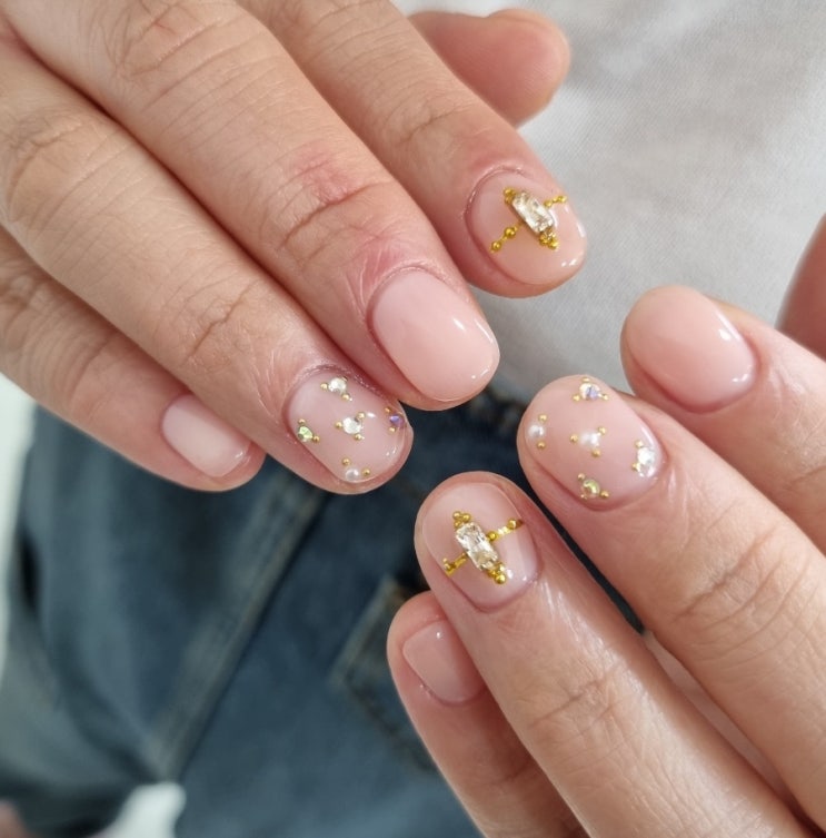  [당산동네일아트추천] "쓰담네일" 쓰담Nail&Beauty 웨딩&시럽&누드&반지&깔끔한네일아트/당산역,영등포네일