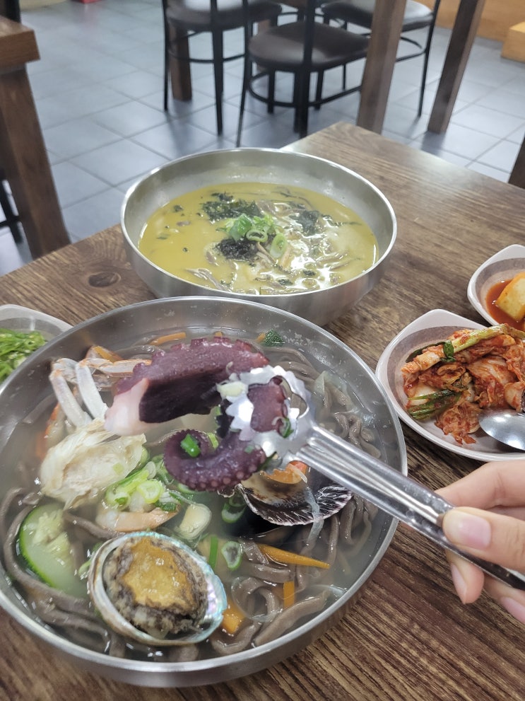  제주성산칼국수 제주도블루리본서베이 픽 성산일출봉손칼국수