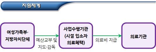 한부모가족복지시설 의료비 지원