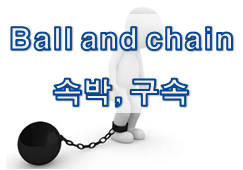  '구속/걸림돌/곤경' 관련 재미있는 영어 표현 1