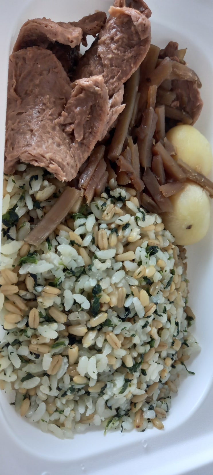 비건도시락추천 생각보다 훨씬 맛있군요 스윗밸런스 2종류 먹어보고..