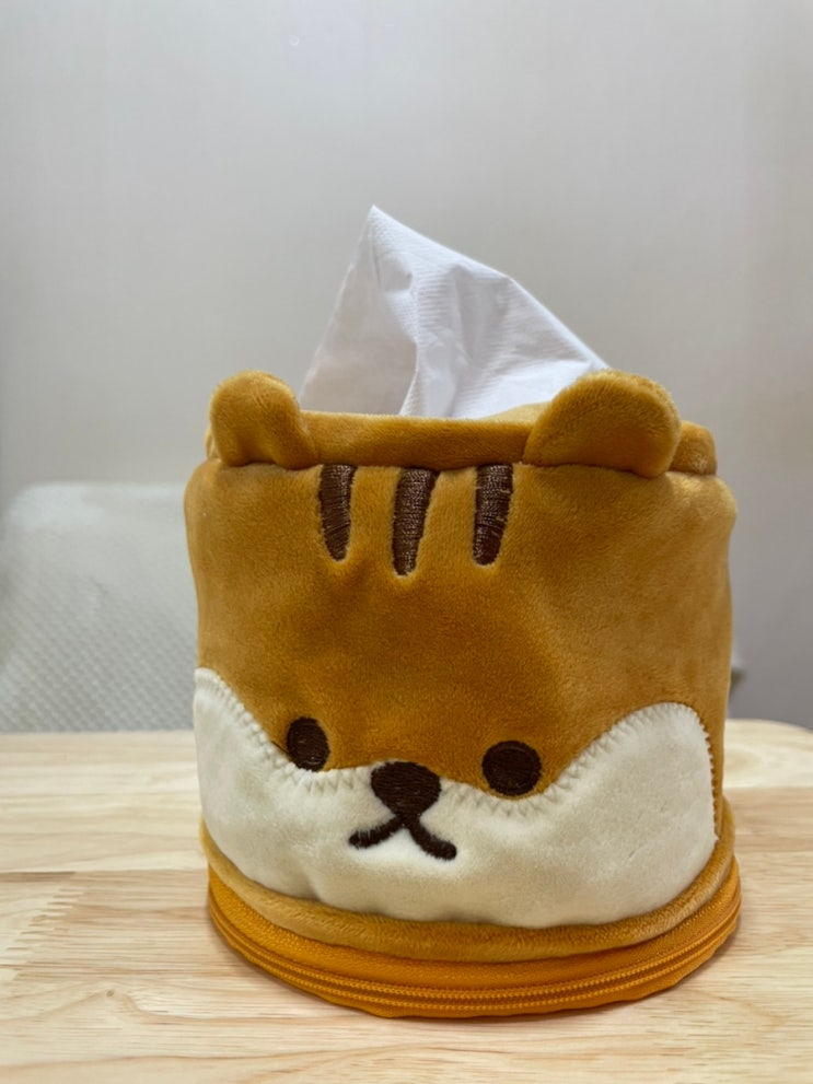  [다이소] 저세상 귀여움을 가진 다람쥐 두루마리 휴지 케이스