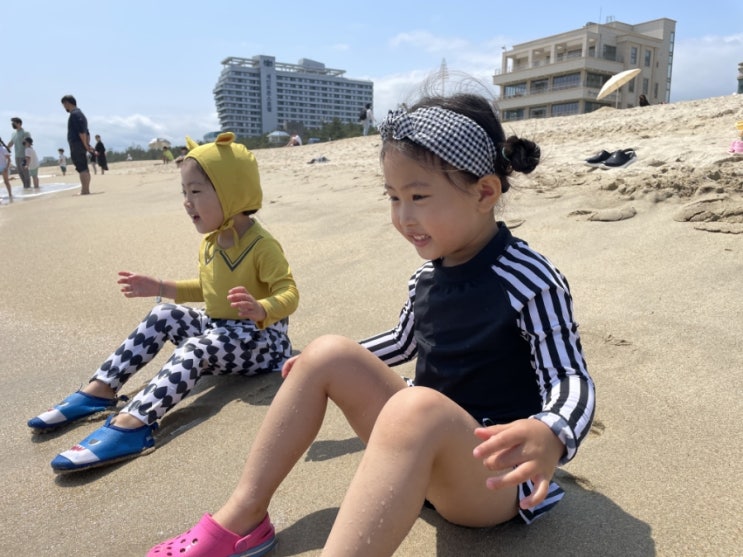  강릉 강문해변 해수욕장