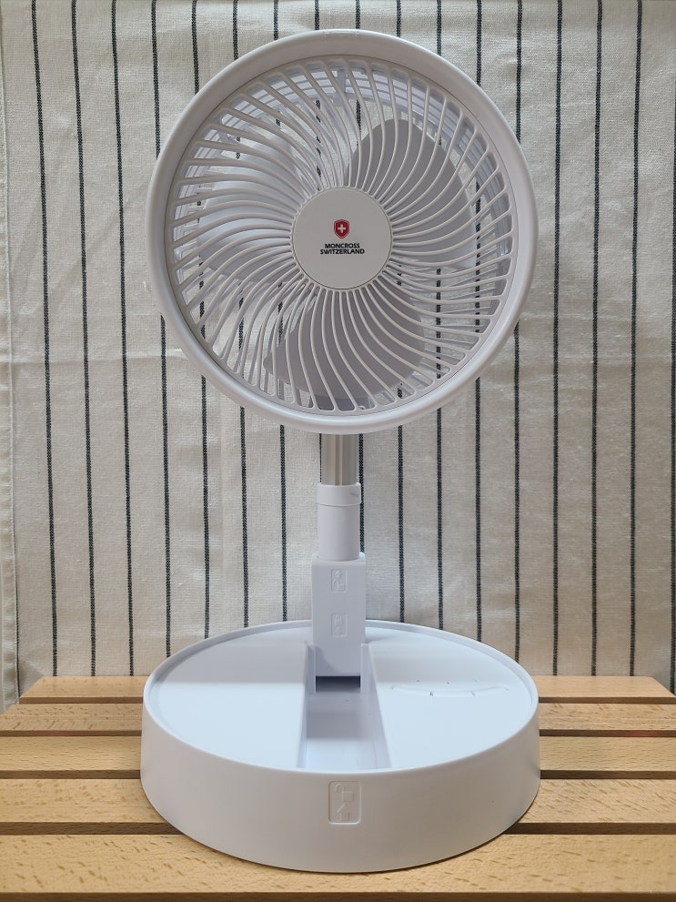  [내돈내산] 스위스 몽크로스 접이식 선풍기 SM-FD3600