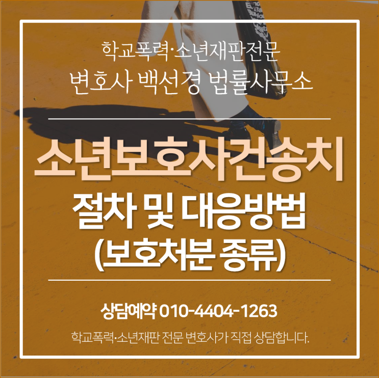  소년보호사건송치 후 가정법원 소년부 재판 절차 및 보호처분