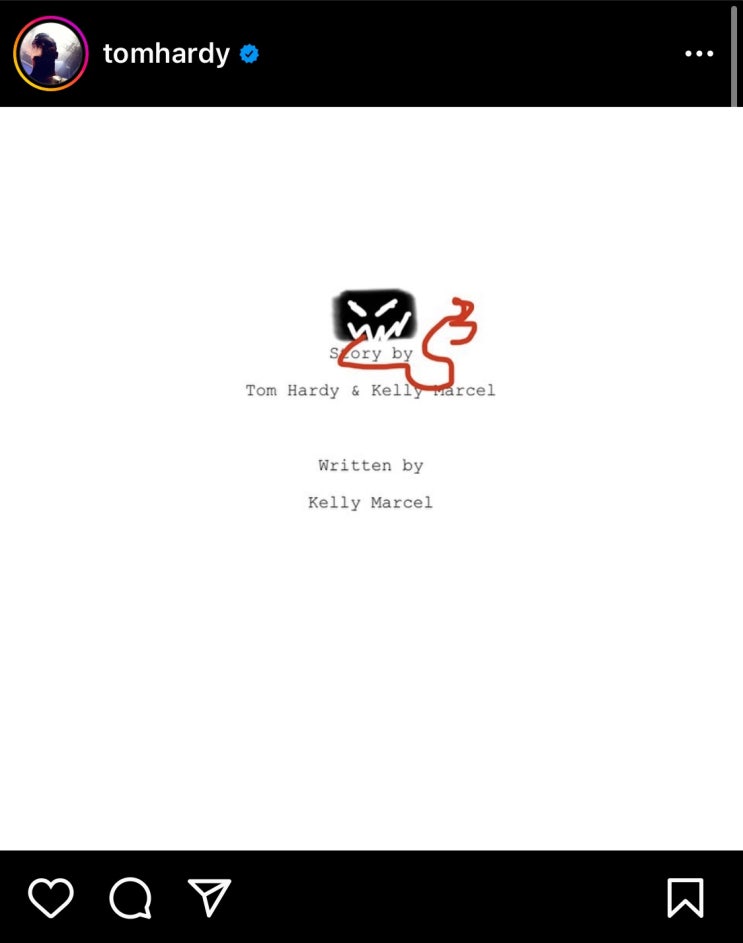  [영화] 베놈3 Venom - 베놈 3번째 영화 제작 예정 톰 하디