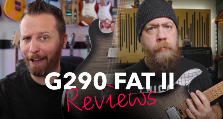  콜트 일렉트릭 기타 신모델 G290 FAT II에 많은 인플루언서와 매거진이 칭찬과 추천의 리뷰를 남겼습니다!