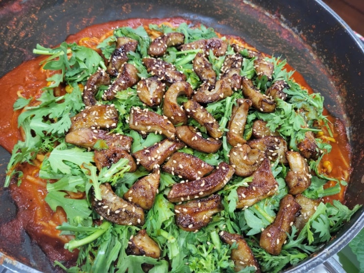  탄현역맛집/차우철의 연탄불막창 (ft.애정하는 매운맛)